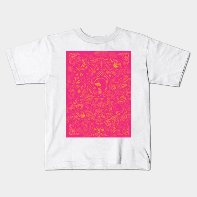 Athena Meshwork Kids T-Shirt by BoneArtPetite